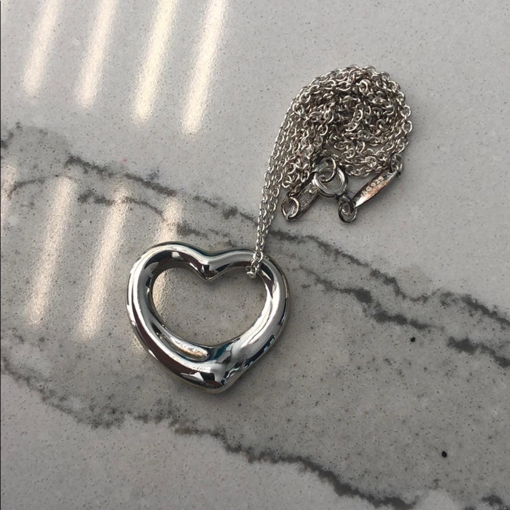 Tiffany & Co. Open Heart pendant- Elsa Peretti